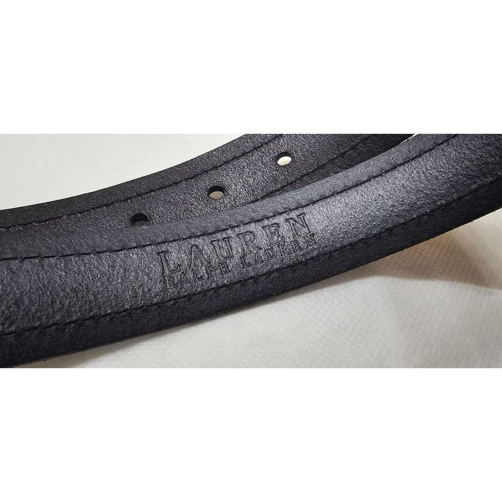EUC Lauren Ralph Lauren men’s leather belt 38inch to 42 inch
